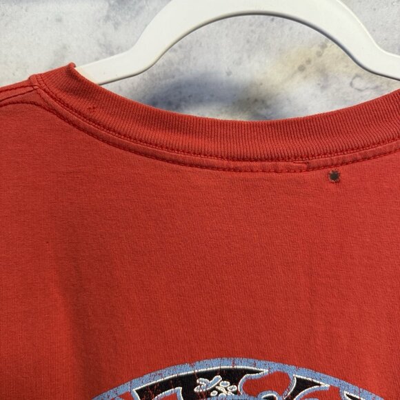 Vintage Moondoggies Beach Club Pismo T Shirt Mens 2XL 26x28.5 Y2K Surf - Picture 11 of 16